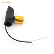 widefiling 220V 3A Gold Tone Table Lamp Full Range Dimmer Rotary Switch 2 Way Nice