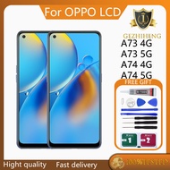 Original AMOLED For OPPO A73 4G 5G A74 5G A74 4G A74 5G LCD Display Touch Screen Replacement