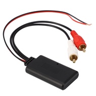 SG Car Universal 2RCA Lotus Male Bluetooth Audio Cable RCA Bluetooth AUX Audio Cable