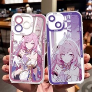Game Honkai Impact3 Elysia Phone Casing for Iphone 11 12 13 14 Pro Max 6 6S 7 8 Plus 13 Mini XS Max 