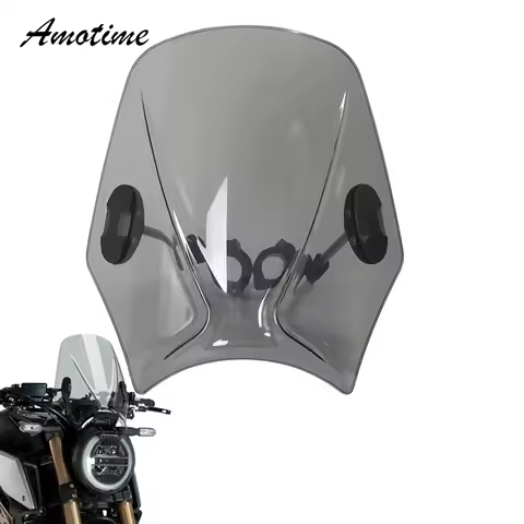 Motorcycle Windscreen Windshield Universal For Royal Enfield Bullet/Meteor/Classic 350 500 Intercept