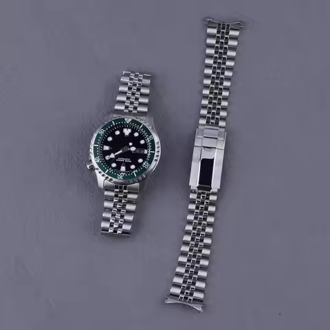 For Citizen NY0040 20mm Strap Jubilee WatchBand Bracelet With Oyster Clasp By Rolamy