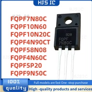 5PCS new FQPF7N80C FQPF10N60 FQPF10N20C FQPF4N90CT FQPF58N08 FQPF4N60C FQPF5P20 FQPF9N50C TO-220F MO