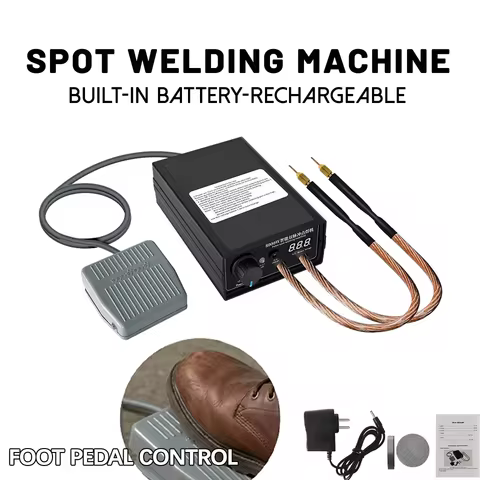Cordless Rechargeable Electric Welding Machine.8000W High Power, 1-9 Gears Precise Control of Curren