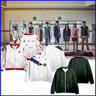 GN All of Us Are Dead Men and Women Baseball Jacket Tracksuit Casual Fashion Oversized Sweatshirts U