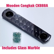 Aero . Wooden . Congkak Kayu . 16 Holes . Includes Glass Marble . CK 888A . { READY STOCK } I