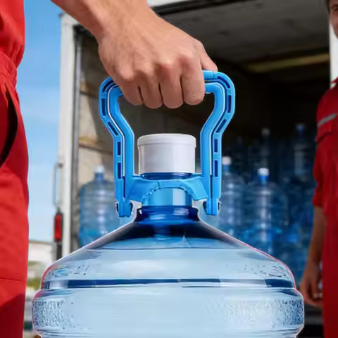 Gallon Water Bucket Lifter Ergonomic Drinking Bucket Lifting Holder 5-Gallon Bottle Carrying Grip fo