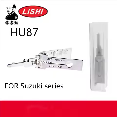 LISHI Pick/Decoder HU87 Locksmith Tool FOR Suzuki series
