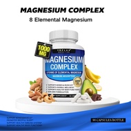 Magnesium Complex 1 bottle contains 90 pills magnesium element replenishers Supports muscle and bone