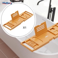 [Hellery] Bath Table Tray Bath Storage Rack Tub Organizer Bath Tub Tray for Lavatory Goblet Cup