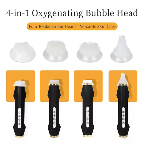 Portable CO2 Oxygen Bubble Pen Rechargeable Facial Cleaning Balance Serum Input Pen Anti-aging Skin 