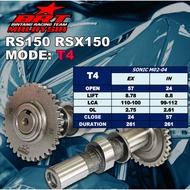 [ S1/ T4 / 05-R/ 06-R/ 08-R ] RS150 / RSX150  BRT RACING CAMSHAFT HIGH CAM MASTER TWIN CAM