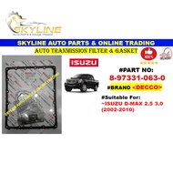 8-97331-063-0 Isuzu D-Max 2.5 3.0 Old (2002-2010) Auto Transmission Filter