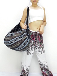 船包，灰，編織棉包，編織布，背包，斜挎包