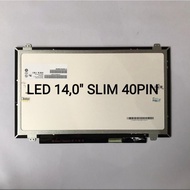 LAYAR LCD LED screen laptop monitor 14.0 inch slim thin 40 pin