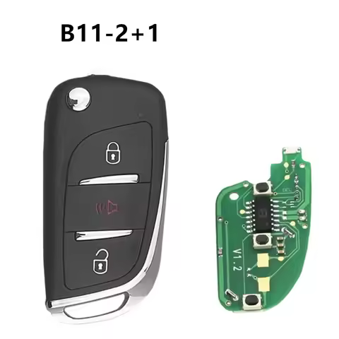 5pcs KEYDIY KD B11 B11-2 B11-2+1 DS Style B Series KD Remote Key for KD900 KD-X2 KD-MAX