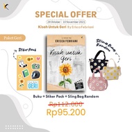 Pre Order Paket Geri Novel Kisah Untuk Geri