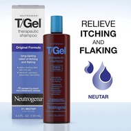 Neutrogena T/Gel Therapeutic Shampoo 250ml Relieve Itchy Scalp Effective Care The color of the cap i
