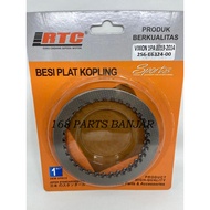 Rtc Iron Clutch Plate Clutch Cloth Clutch Plate Yamaha Vixion 1PA 2013 - 2014 2S6 - E6324 - 00 / Jup