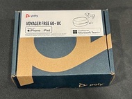 POLY Voyager Free 60 +UC 白色款 真無線商務降噪音樂入耳式耳機