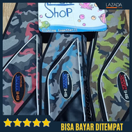 Tas 2 Joran Shimano kaku motif Army 100 cm / Tas Pancing / Tempat Joran 2 pcs / Tas Memancing / Tas