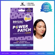 [12 PIECES] Benzac Power Patch 3-in-1 Spot Control Acne Patch