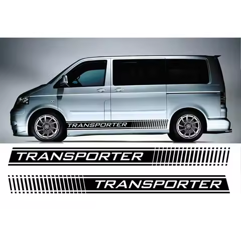 for VW Transporter Side Decals Stickers Camper Van Graphics T4 T5 T6 Caddy