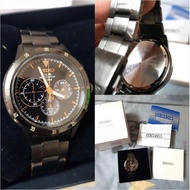 USED SECOND HAND Original Seiko Limited edition analogue quartz solar cal.v175