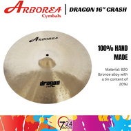 Arborea Cymbals Arborea B20 series Dragon 16" Crash Cymbal 724ROCKS