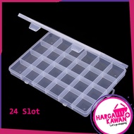 Kotak Box Penyimpanan Asesories perhiasan dan manik manik 24 Kotak