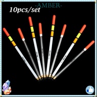 AMBER1 10Pcs/Set  Waggler Fishing Floats Hot Tube Peche 2.0/3.0G Flotteur Buoy
