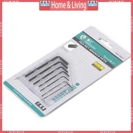 ci 7 Pcs 0 7mm-3mm Mini Micro Hexagon Hex Allen for Key Set Wrench Screwdriver Tool