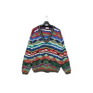 Back to Green-復古毛衣 COOGI 繽紛交織 ws-34 vintage sweater