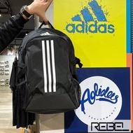 REBEL 👽 adidas  Power 男女款 黑 後背包 雙肩包 三線 愛迪達 水壺網袋 夾層 FI7968