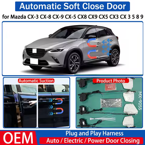for Mazda CX-3 CX-8 CX-9 CX-5 CX8 CX9 CX5 CX3 CX 3 5 8 9 Car Automatic Soft Close Door Electric Suct