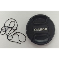 Canon E-62mm dslr camera lens cap