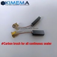 Carbon brush all continuous band sealer Carbon charcoal brushed bostel booster FR-800 FR-900 FRB-770