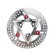 MotoTec 220 มม.จานเบรคสําหรับไฟฟ้าจักรยานและรถจักรยานยนต์ลอยดิสก์แกะสลักเหมาะสําหรับเก้าหมายเลขวัว