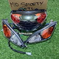 Premium quality Headlight reflector set sen castem Mio lama Mio soprty lama Mio 5Tl castem black ora