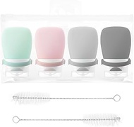 PNDID 4Pcs Squeeze Salad Dressing Bottles with Bandage, bandage Squeeze Bottles for Sauces, Mini Sau