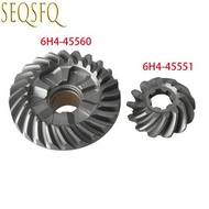 6H4-45560-00 Forward Gear And 6H4-45551 Pinion Gear  For Yamaha Outboard Motor 3 Cyl 40HP 50HP;24T;6