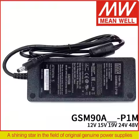 meanwell Power adapter GSM90A GSM90A12-P1M GSM90A15-P1M GSM90A19-P1M GSM90A24-P1M GSM90A48-P1M 90W
