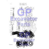 EX60-1 HYDRAULIC EXCAVATOR CONTROL VALVE REPAIR SEAL KIT