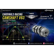 CARDINALS RACING Y16 Y16ZR R15 MT15 NVX155 NVX 155 NMAX VVA CAM SHAFT CAMSHAFT ( V63/ V65 ) CARDINAL