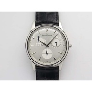 DL MASTER ULTRA THIN RESERVE DE MARCHE SS 3AF BEST EDITION WHITE DIAL ON BLACK LEATHER STRAP A938