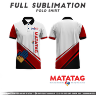 Matatag Uniform Polo Shirt Deped Teacher Day Wear Matatag Full Sublimation Clothing Deped Teacher Ba