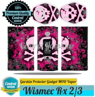 Garskin MOD Wismec Reuleaux rx 2/3 - Color pink