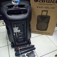 Speaker aiwa LVD Portable Amplifier Wireless Aiwa WAS 112 LVD Bluetooth 12 in