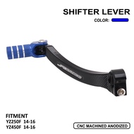 JFG MOTO Motorcycle CNC Gear Shift Lever Foot Brake Lever Pedal For YZ250F YZ250FX WR250F 2020 YZF 2