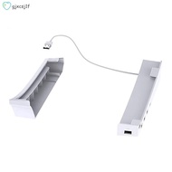 Horizontal Stand for PS5 with 4 USB Extension, Cabinet Console Laydown Holder, for Playstation 5 Disc &amp; Digital Edition